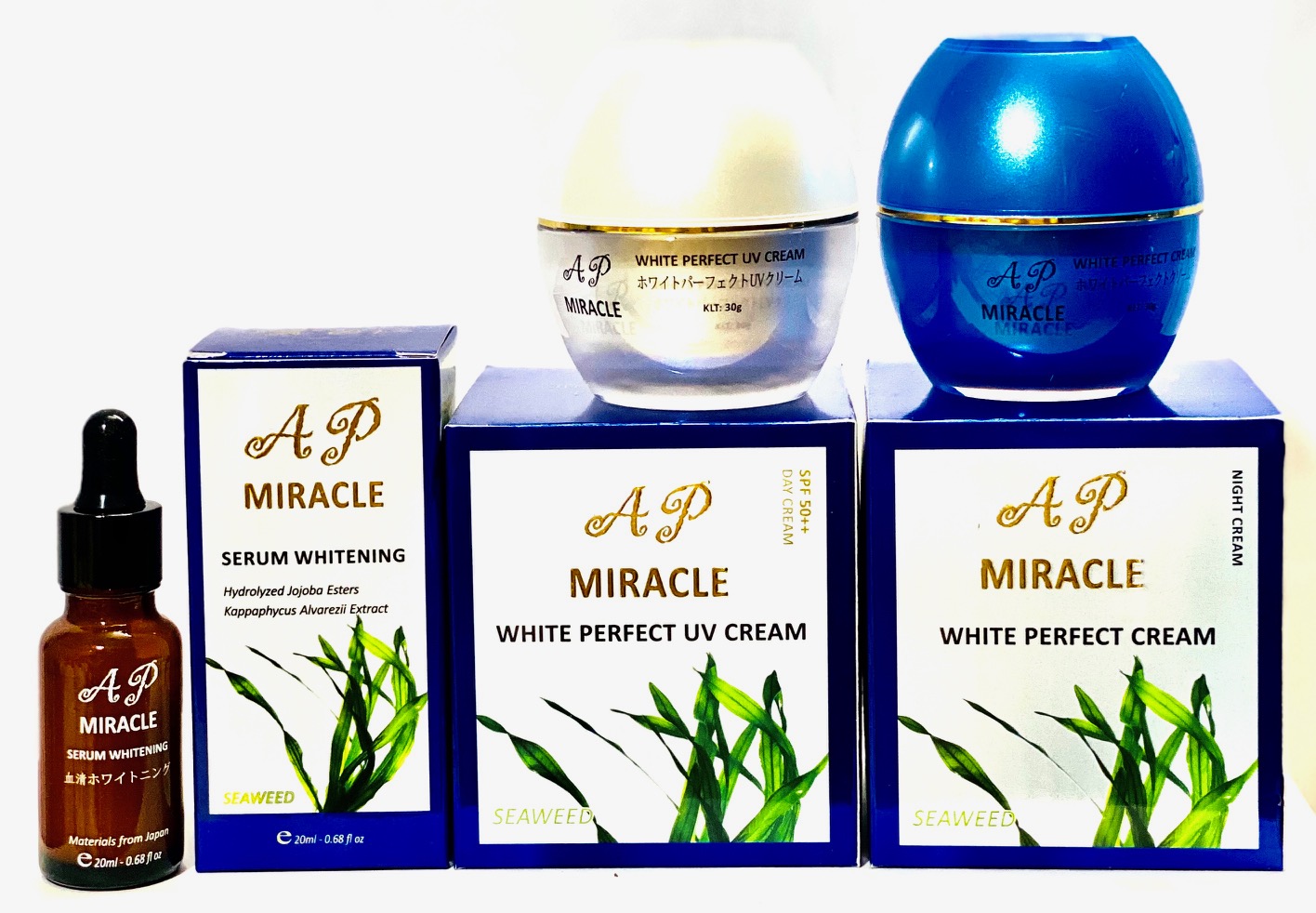 KEM DƯỠNG TRẮNG DA GIỮ ẨM ĐÊM 30G AP MIRACLE