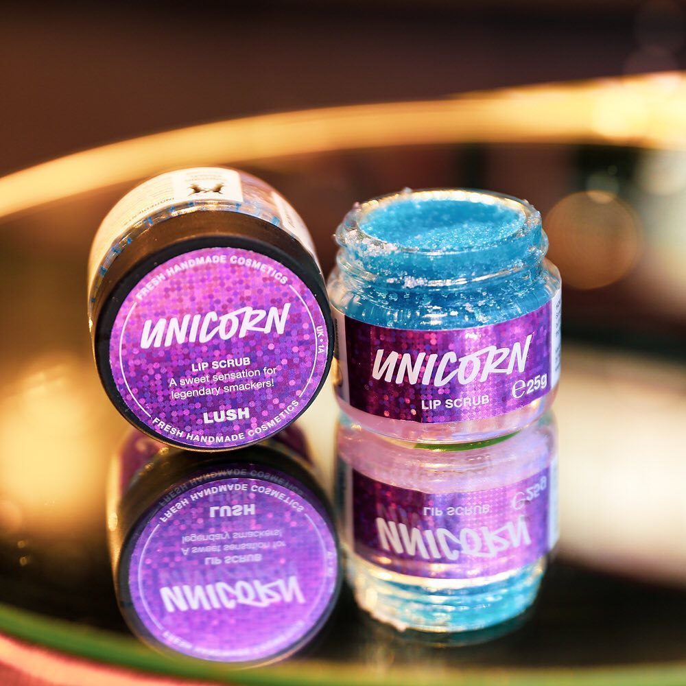 Tẩy da chết môi Lush - Unicorn Lip Scrub