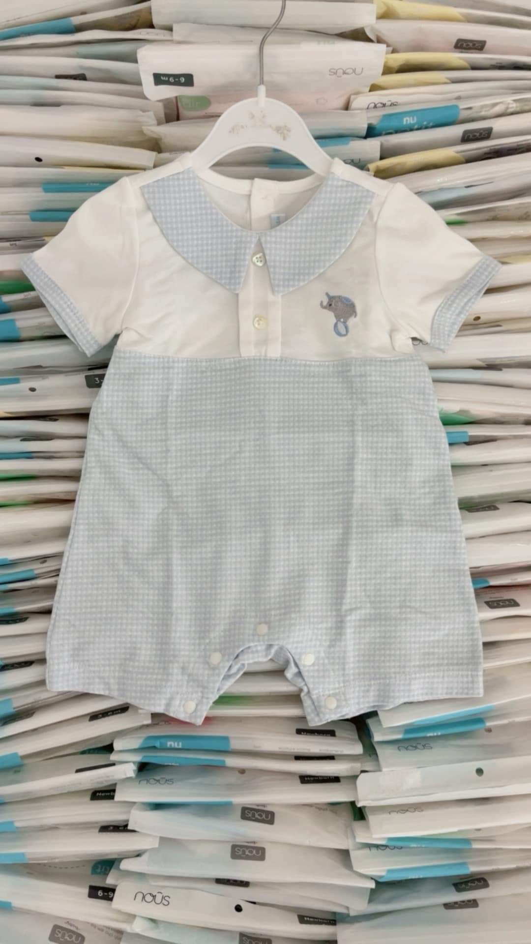 Bộ body NOUS Petit cho bé sơ sinh 0m - 12m