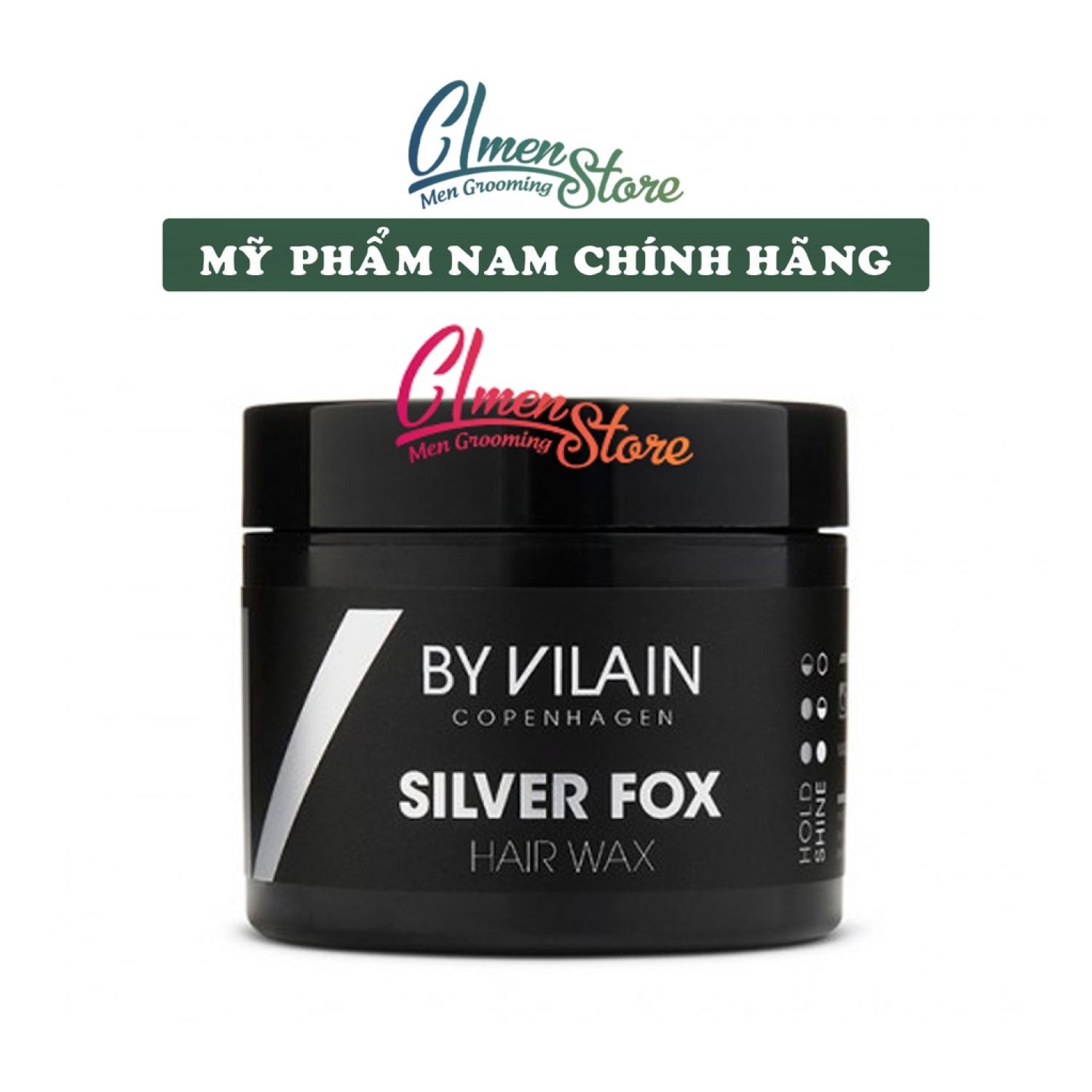 [FULL LINE] Sáp vuốt tóc By Vilain (Gold Digger - Dynamite Clay - Silver Fox - Wax Zero)