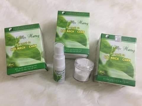 Xịt khử mùi Hôi nách, hôi chân tay Thanh Mộc Hương