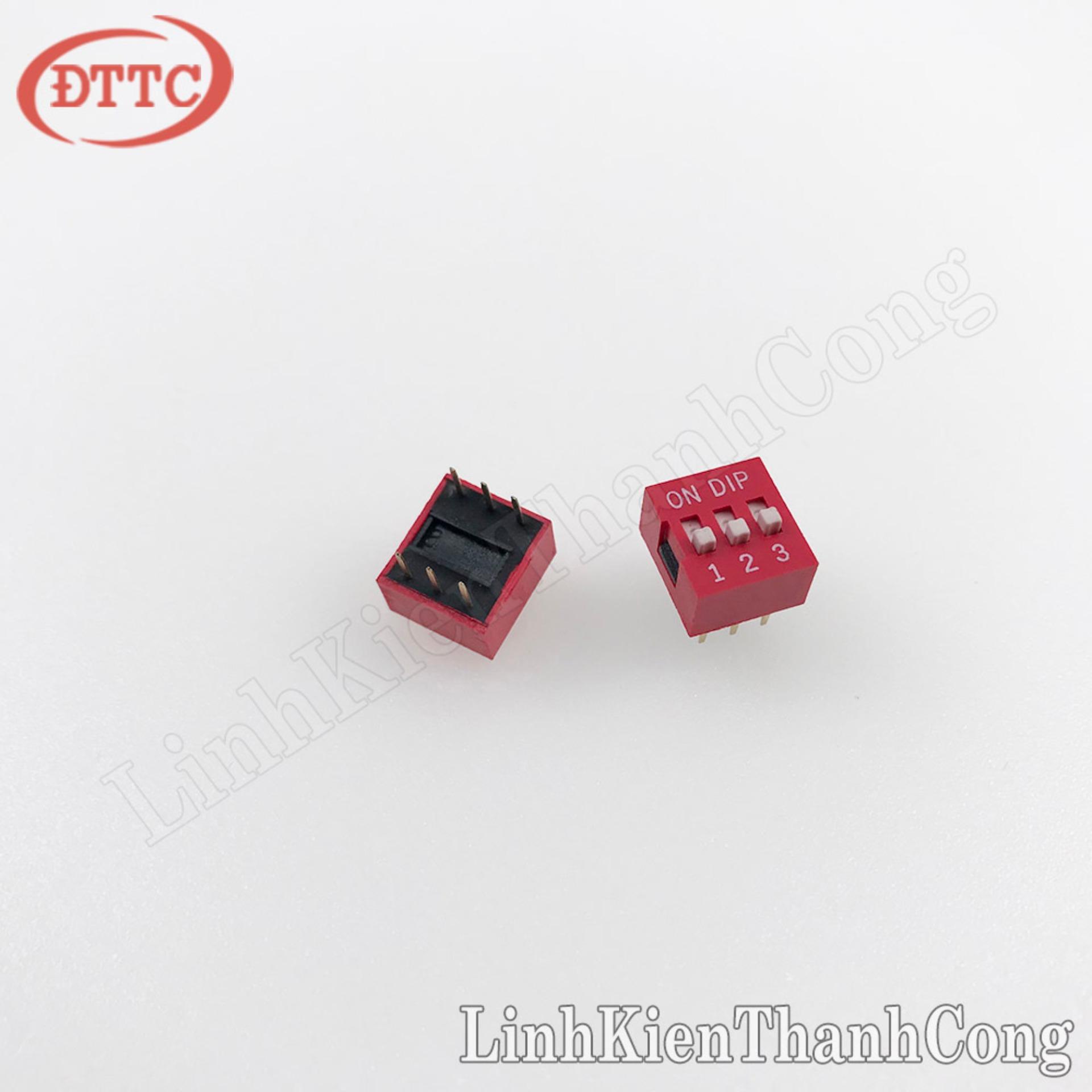 Công Tắc Bit 3P (3 Số) Màu Đỏ