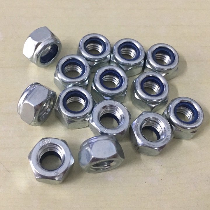 50 Tán Keo M8 - Đai ốc keo M8 ( XI TRẮNG)