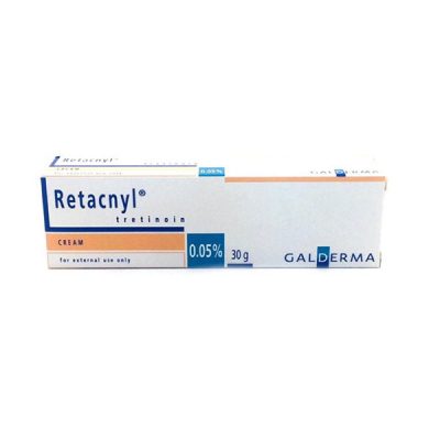 Retacnyl Tretinoin Cream 0.025% & 0.05% Galderma – 30g