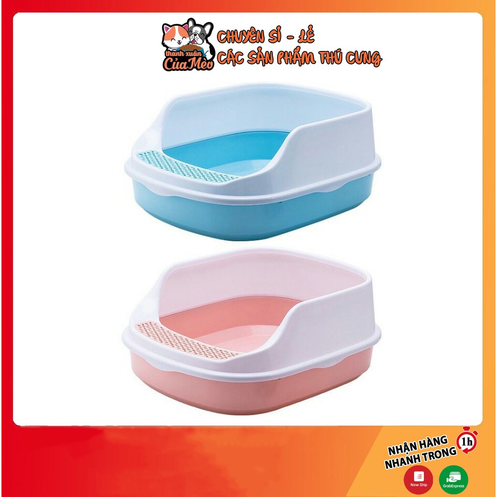 Khay Vệ Sinh Cho Mèo Size Lớn - Thành cao 20cm cho mèo