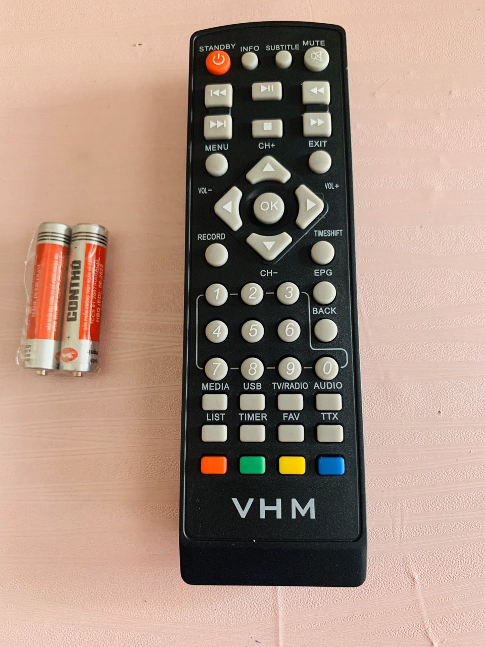 [HCM]Điều khiển đầu kĩ thuật số DVB tctek 377 xin