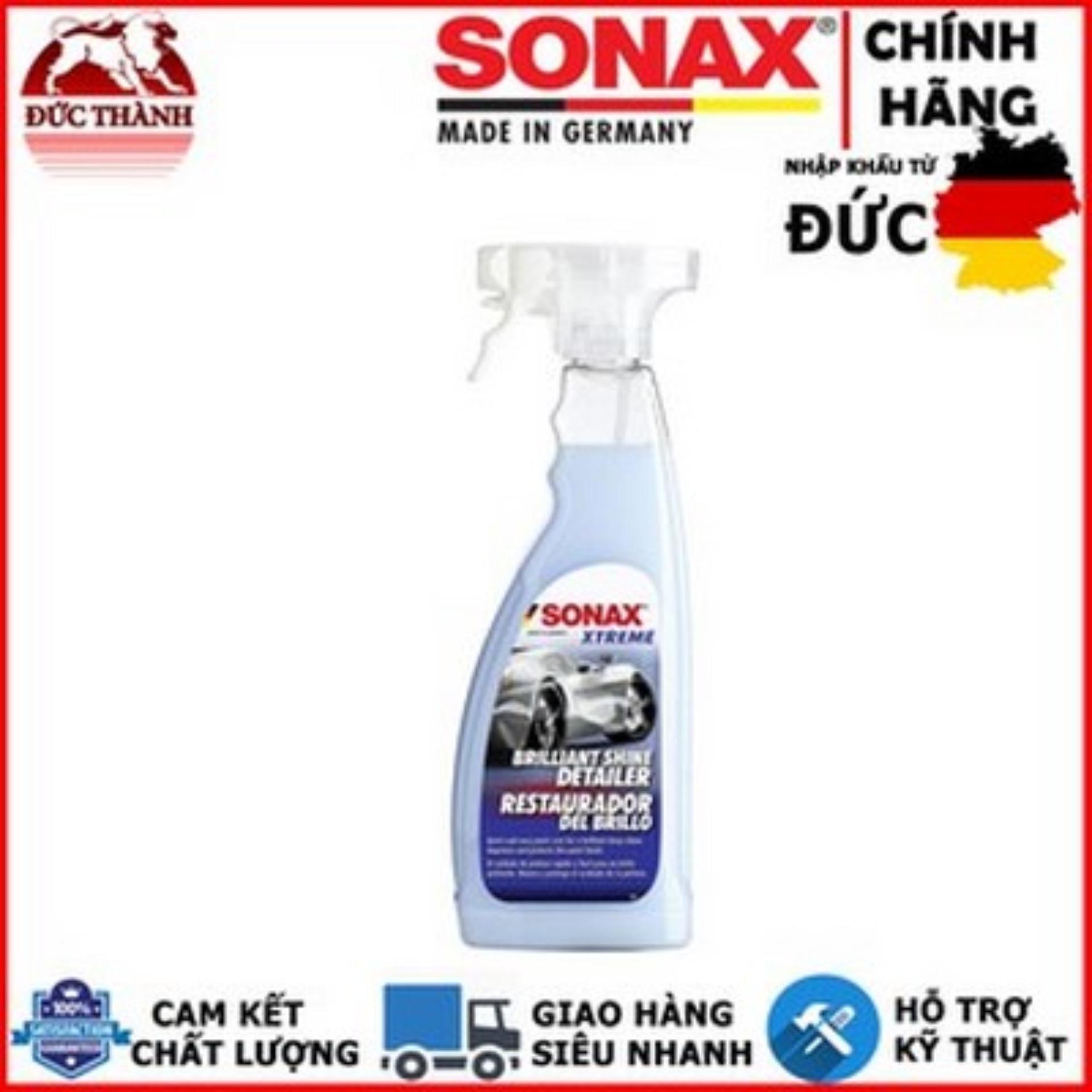 Chai xịt đánh bóng xe Sonax Xtreme Brilliant Shine Detailer 750ml