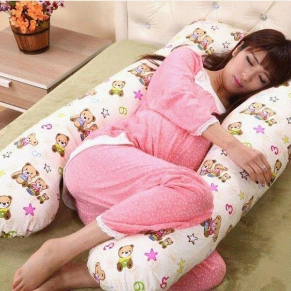 Gối ôm đa năng cho bà bầu hình chữ U