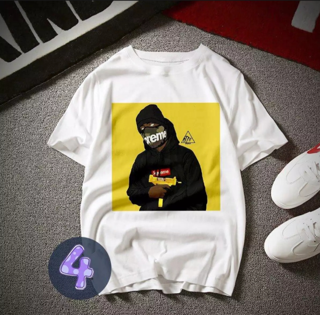 [HCM]XẢ HÀNG - ĐỒNG GIÁ 19K Áo thun nữ form rộng hàn Quốc in hình Thám Tử dễ thương vải dày mịn mát