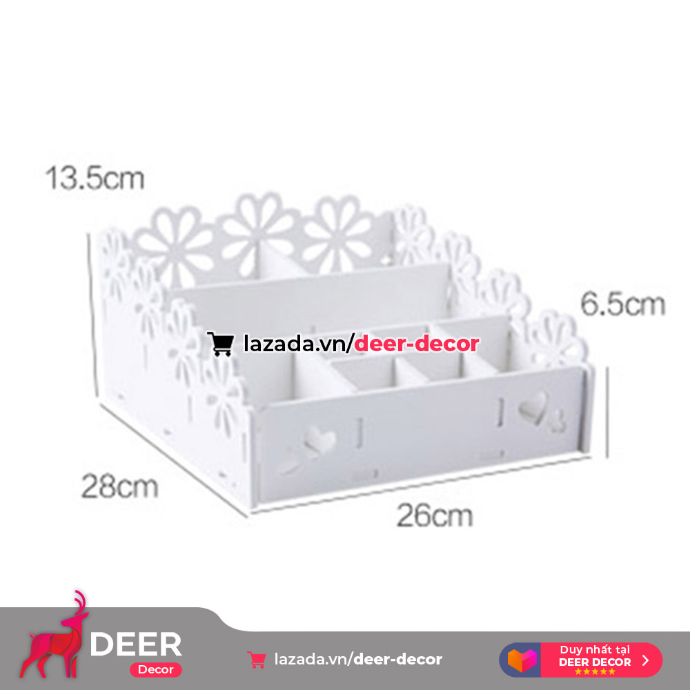 Kệ Để Đồ Mỹ Phẩm Đa Năng Siêu Xinh - DEER DECOR