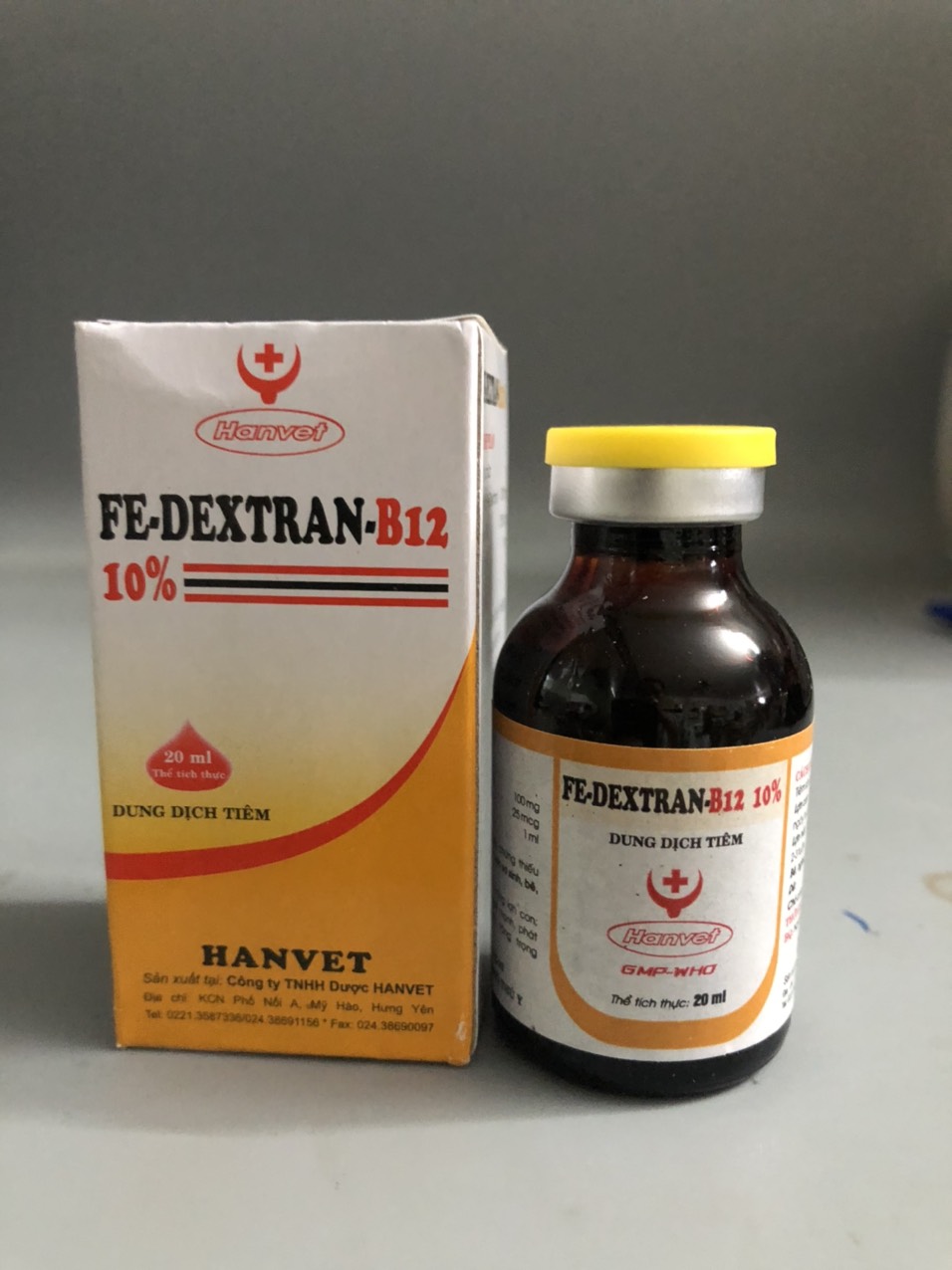 Thuốc thú y, bổ sung sắt B12 cho chó, mèo, gia súc