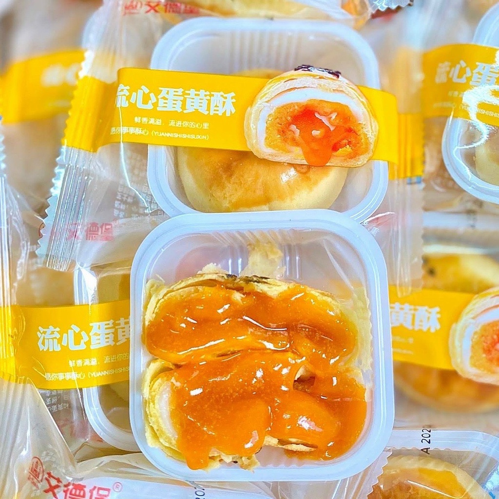 Bánh trứng muối tan chảy