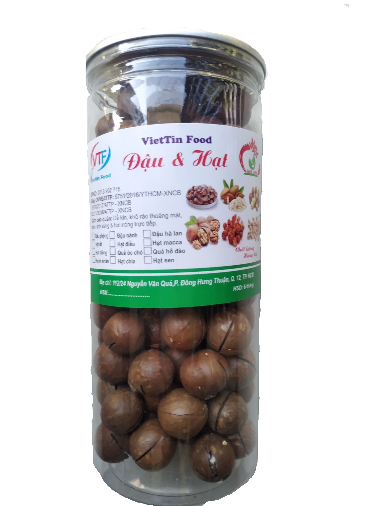 [HCM]500g hạt macca - SAIGON FOOD