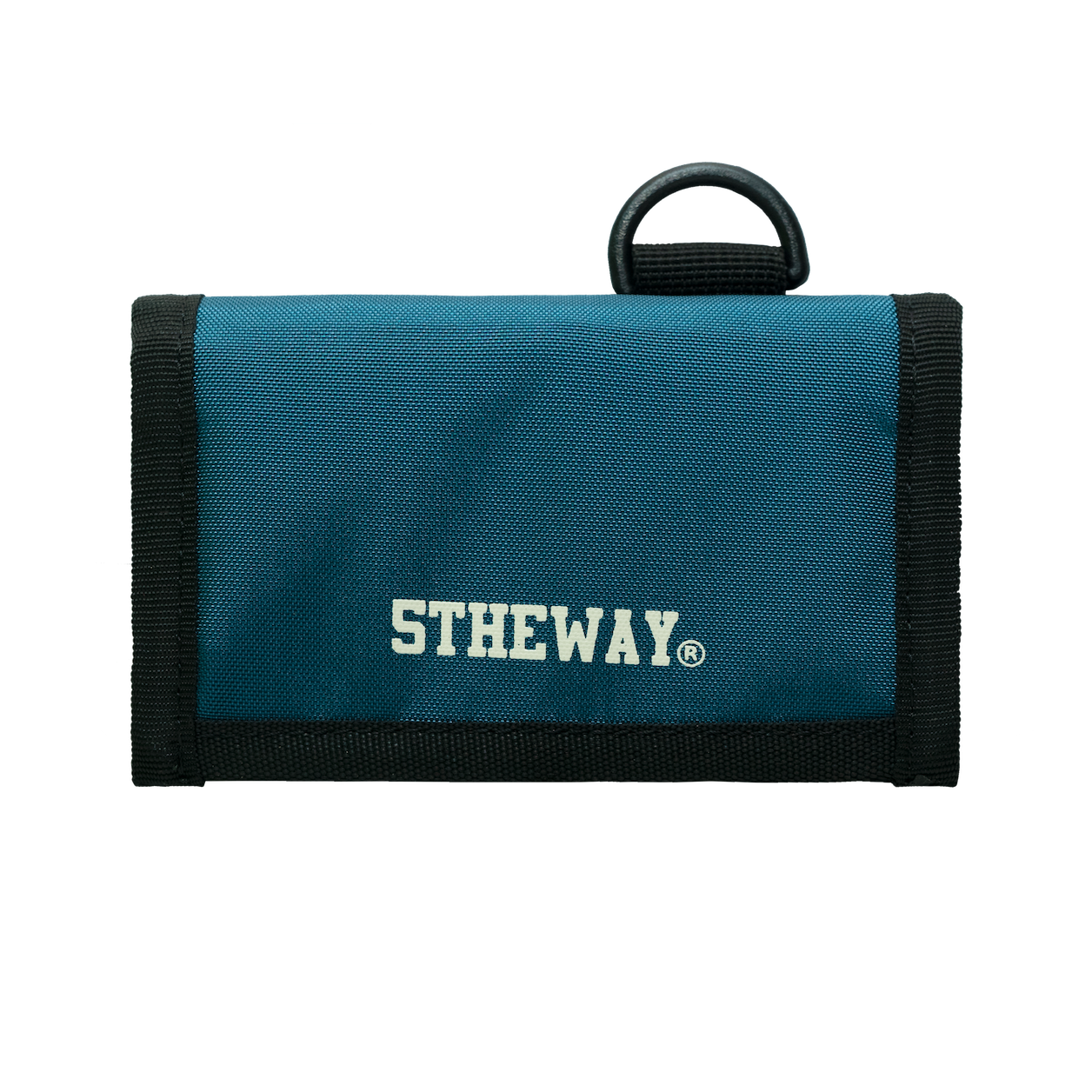 5THEWAY® Ví Ngắn Xanh Lam aka /solid/ SQUARE WALLET™ in DEEP BLUE™