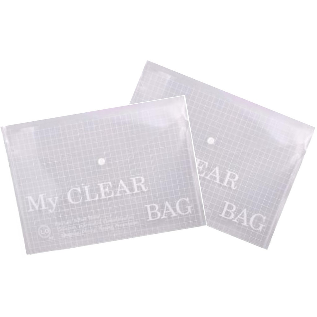 [HCM]1 xấp 12 cái Bìa nút A4 hoặc F4 My Clear. Đóng gói 12 cái/1 xấp. Vi Tính Quốc Duy.