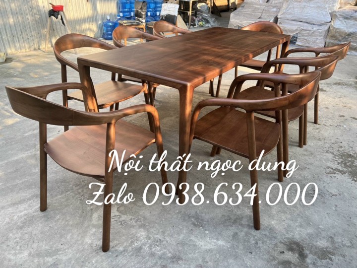Ghế gỗ cafe quán ăn