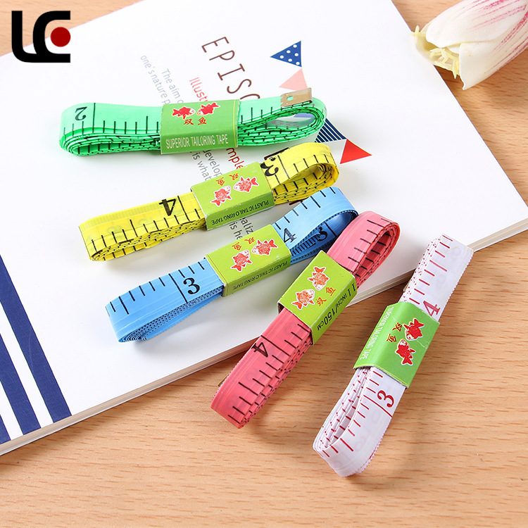 Thước Dây Mềm 1.5M, Thước Đo Eo Bụng Chiều Cao May Đồ Tiện Lợi
