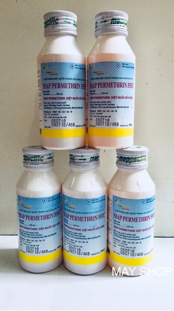 Thuốc Diệt Muỗi Map Permethrin 50Ec Chai 100Ml Hiệu Quả