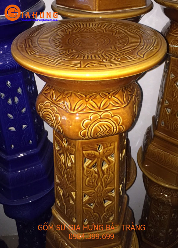 Đôn gốm sứ Gia Hưng Bát Tràng