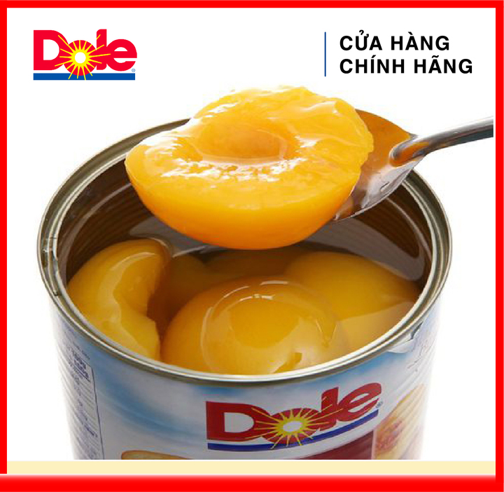 Đào Tươi Dole Lon 820g