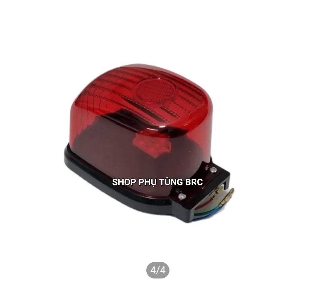 Bộ đèn hậu xe CUB đời mới ( chụp đèn màu đỏ ).