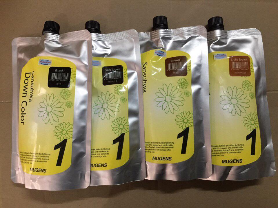 Thuốc nhuộm tóc phủ bạc Welcos Hàn Quốc 450ml
