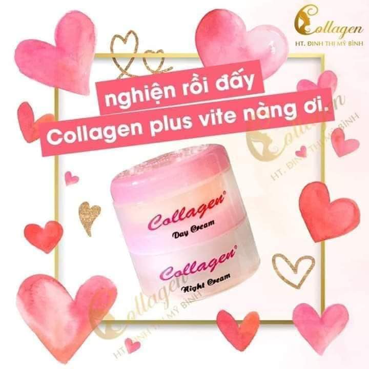 Kem COLLAGEN PLUS VIT E(không soap) dưỡng trắng cho da nám