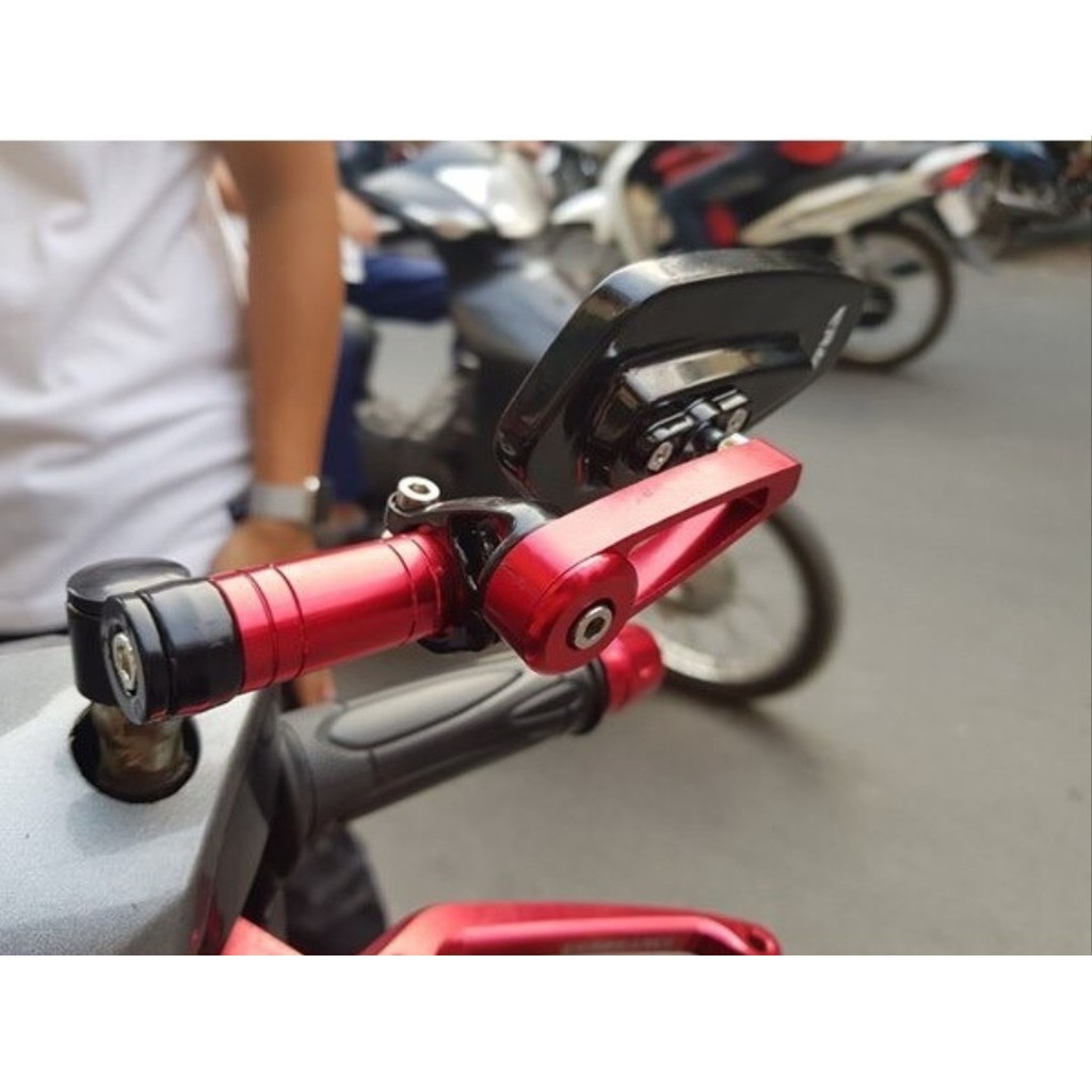 [ Kính Bên Trái ] Gương gù chân kính CRG 2019 màu ĐỎ( GIÁ 1 CHIẾC)