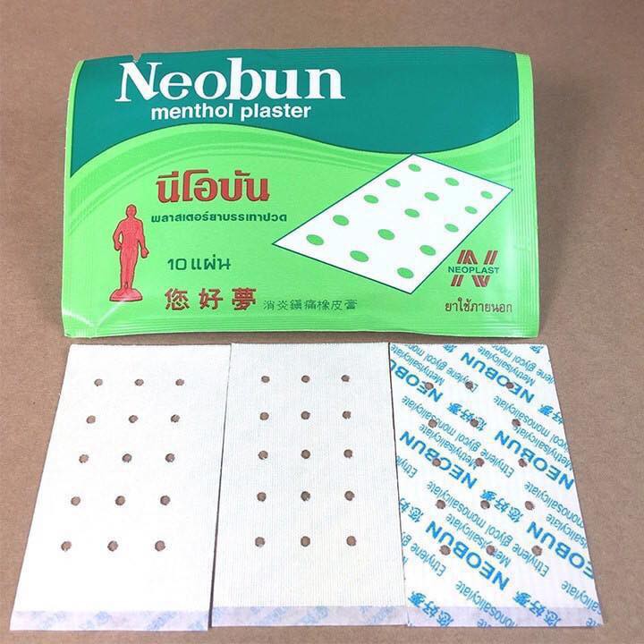 Cao Dán Neobun Thái Lan - gói 10 miếng