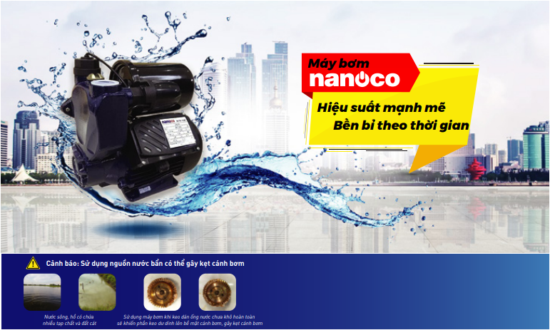 [HCM]Máy bơm đầu Jet Nanoco NJET750 (750W)