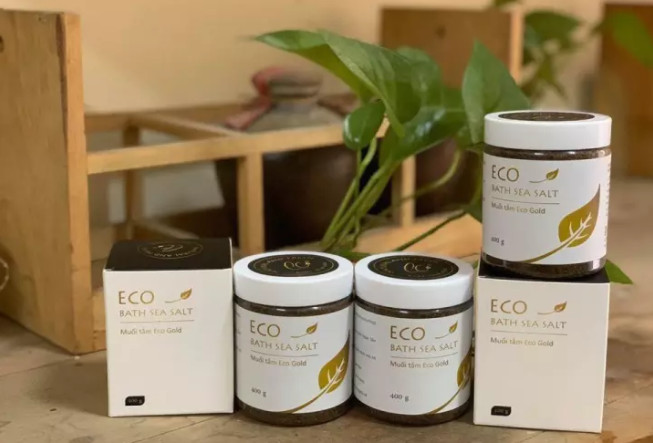 [HCM]MUỐI TẮM ECO GOLD CHO MẸ VÀ BÉ