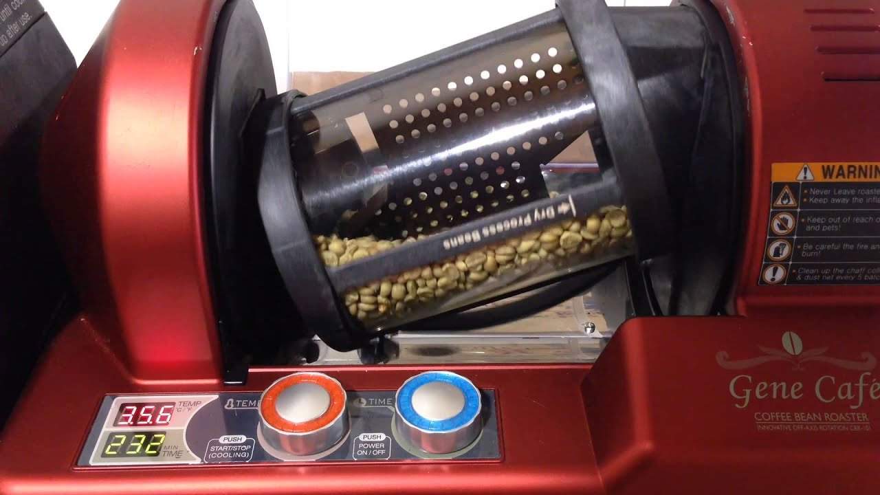 Máy Rang Cà Phê Gene Café - Coffee Roaster Sample CBR-101 - Màu Đỏ - 220V