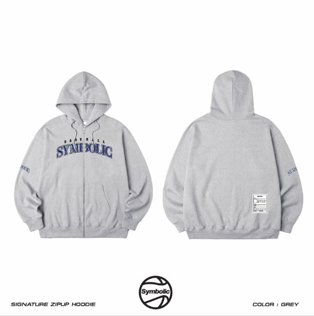 Áo Hoodie Zip up Symbolic ( Loại dày)
