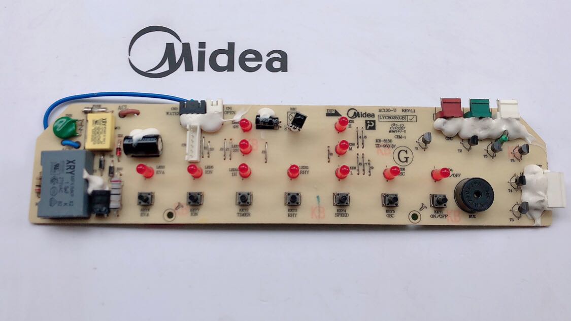 [Hcm]Midea Ac100-U Steam Fan Circuit Board