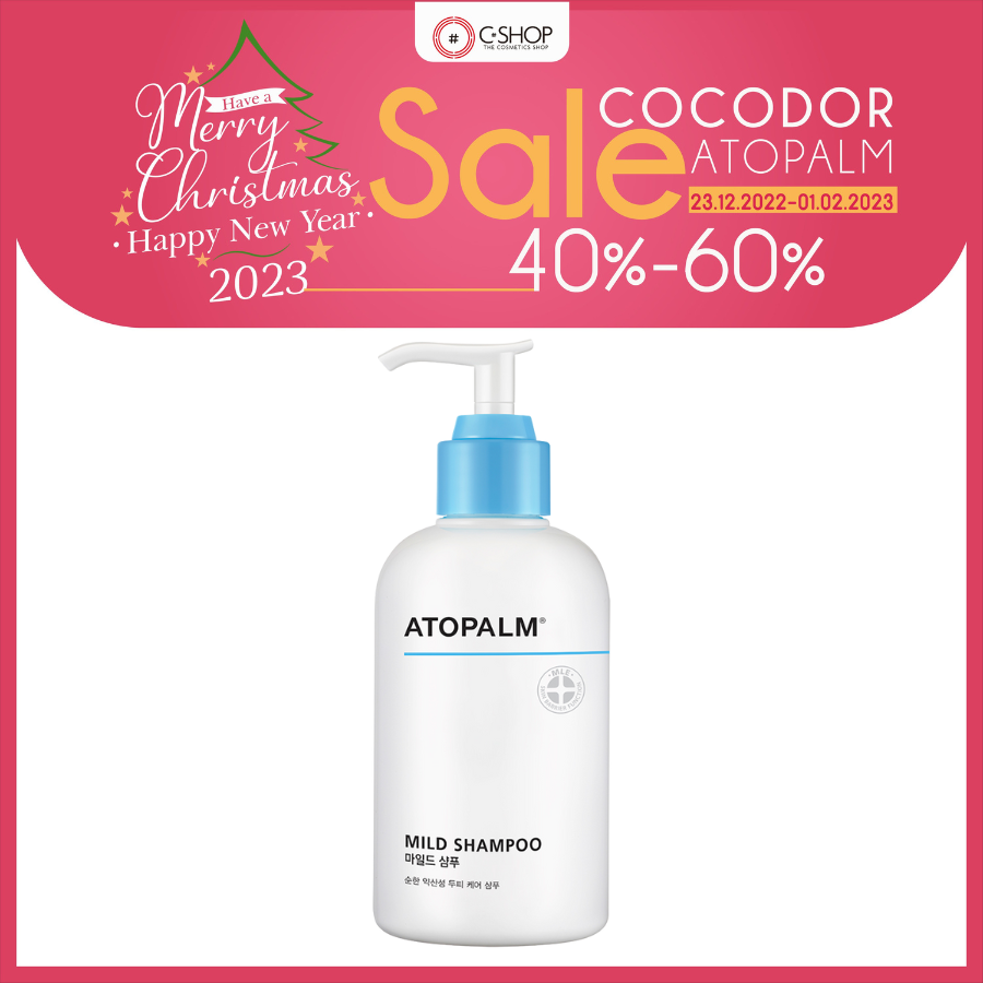 Sale 60% 23.12 - 2.1.2023 Dầu gội đầu cho bé Atopalm Mild Shampoo