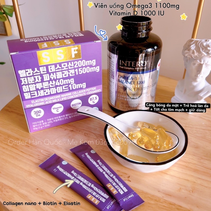 Viên uống Omega3 cao cấp Intero
