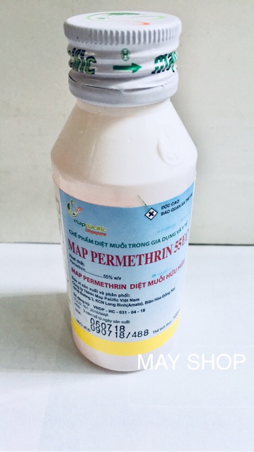 Thuốc Diệt Muỗi Map Permethrin 50Ec Chai 100Ml Hiệu Quả