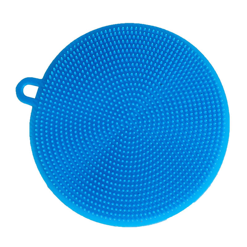 Miếng Rửa Chén Bát Silicon Có Lỗ Treo