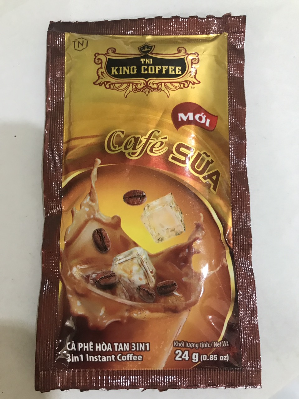 [HCM]King Coffee Cà Phê Sữa Dây 10 gói * 24gr 27K