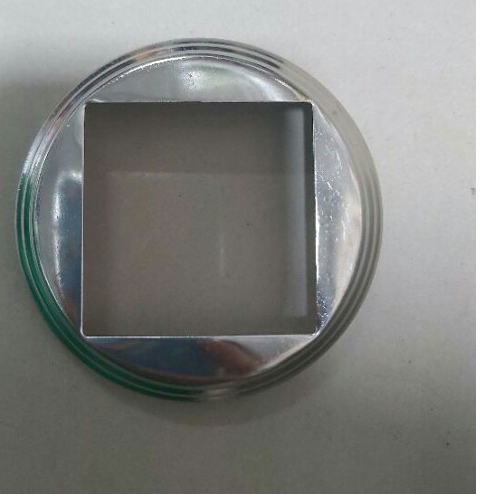 Chụp chân trụ cầu thang INOX sắt hộp vuông 30x30, 40x40, 50x50 ảnh chụp thật