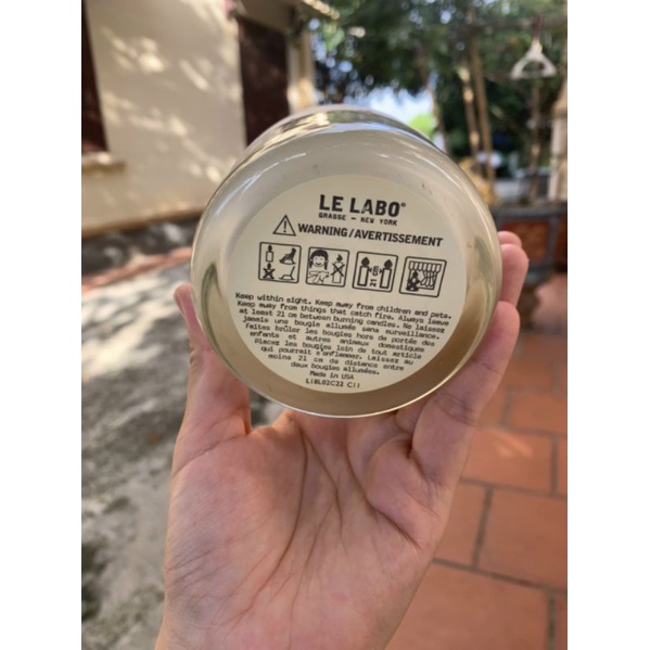 💎[ CHÍNH HÃNG ](authentic) (New) Nến thơm le labo 11 62 21💯