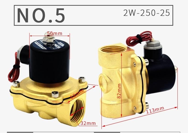 Van điện từ UW phi 27 Tốt - Điện 220V và 24V