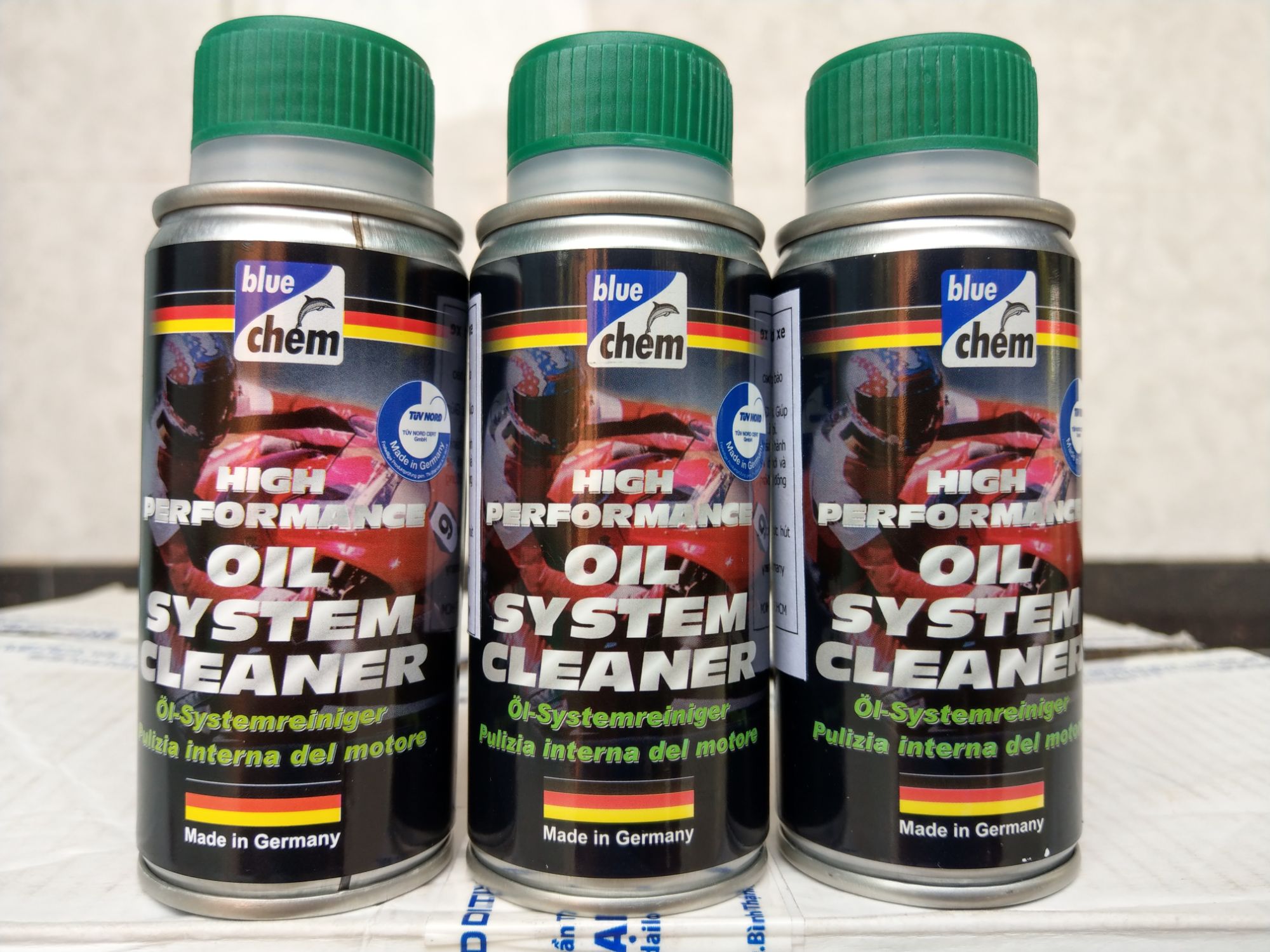Bluechem Oil System Cleaner 50ML (Dung Dịch Súc Rửa Động Cơ)