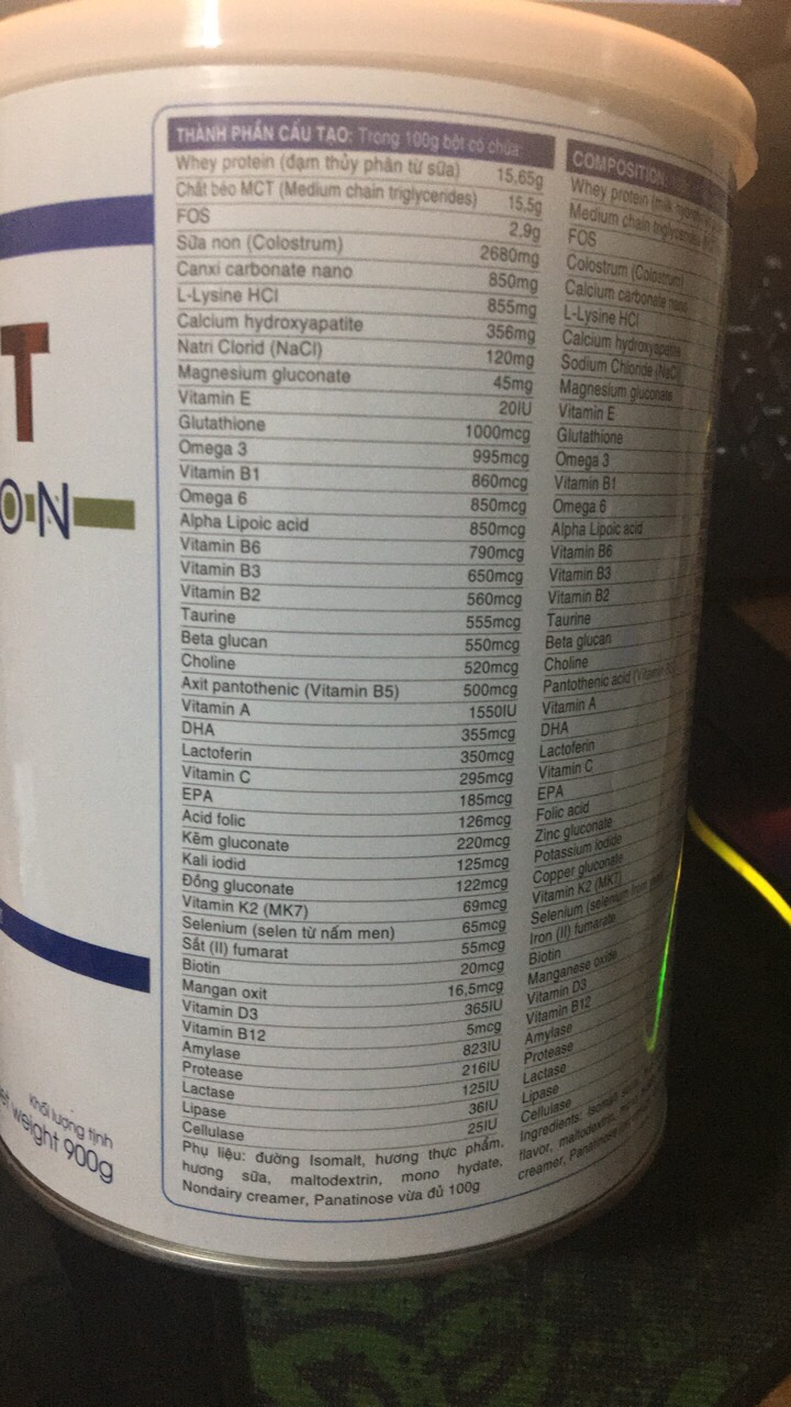 Sữa Non alpha lipit nutrition g9