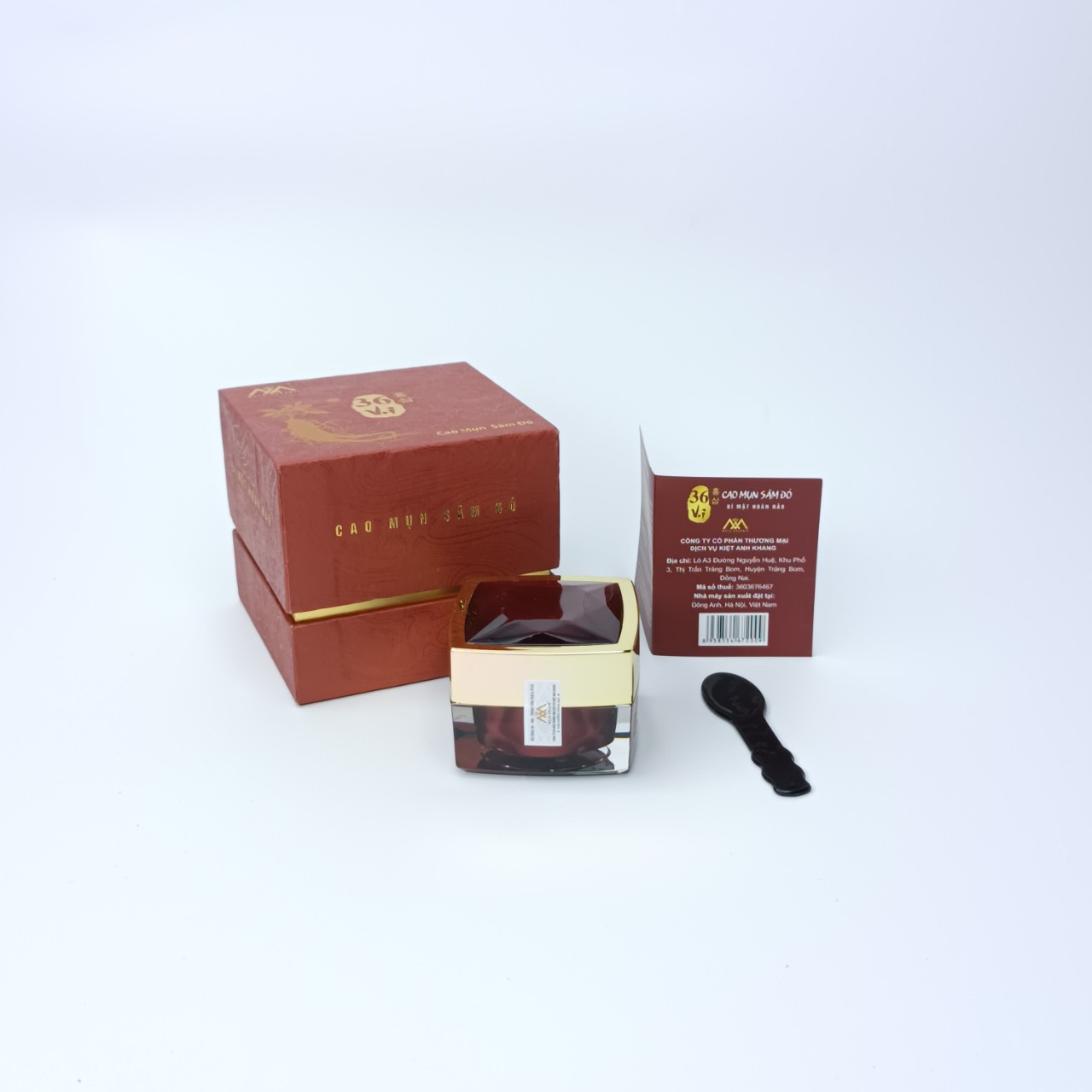 Cao Mụn Sâm Đỏ 36 vị Meea Organic 15g - Làm Mờ Thâm, Căng Bóng Da