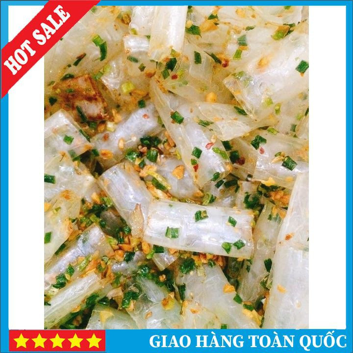 500g bánh tráng cuộn hành xa tế chay - ăn vặt