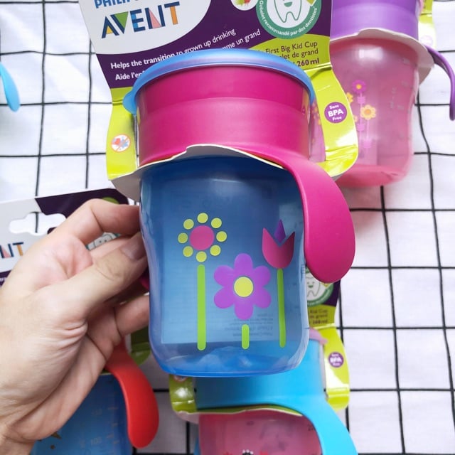 Bình tập uống Philips Avent 360 độ cho bé 9M+