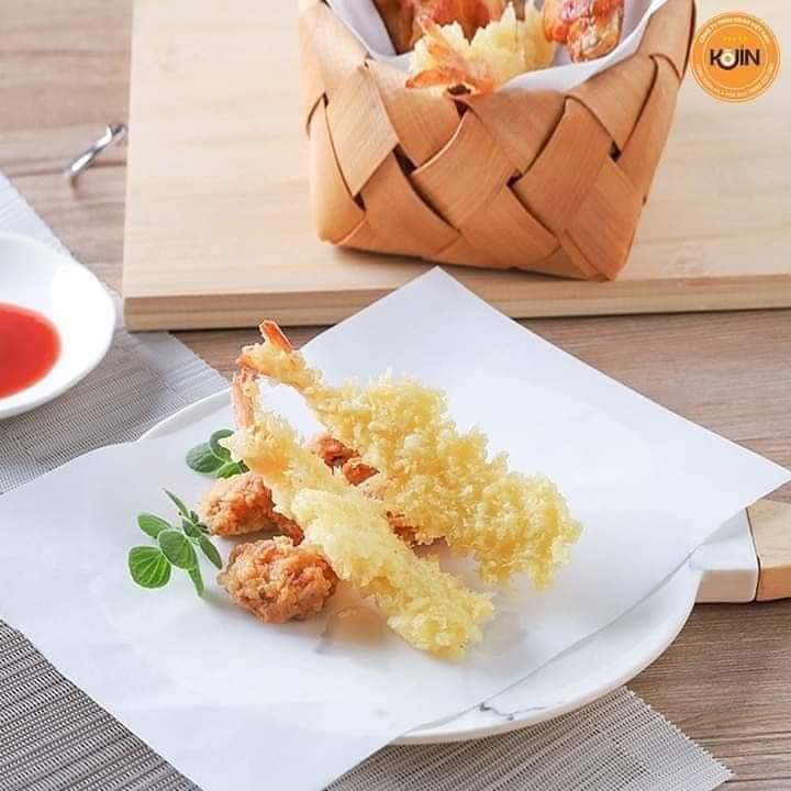 Giấy thấm dầu mỡ thực phẩm 20cm x 22cm Eufood (50 tờ)