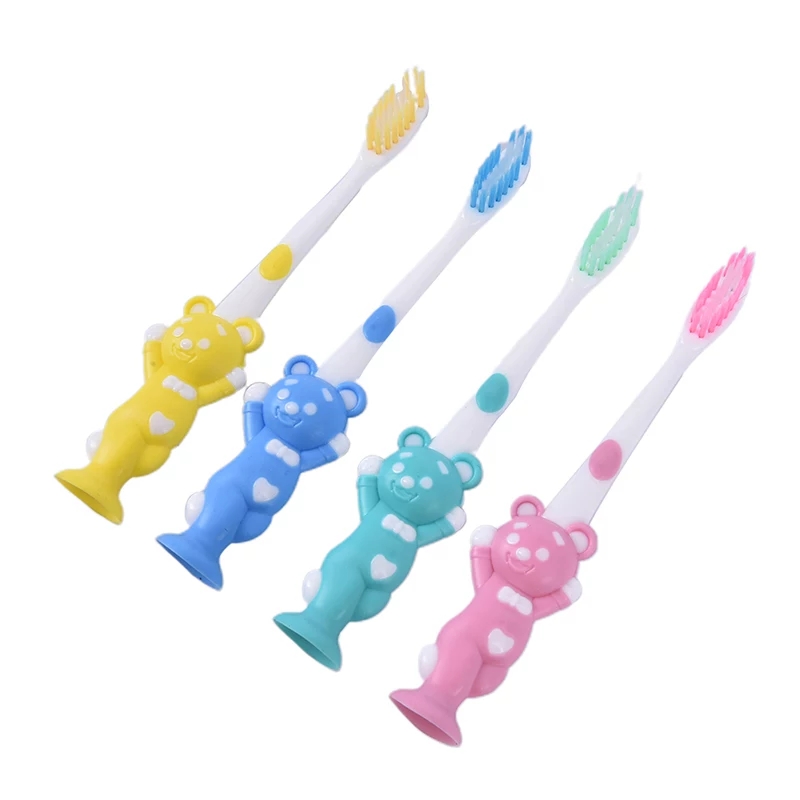 Combo 12  Bàn chải đánh răng TRẺ EM hình thỏ siêu dễ thương