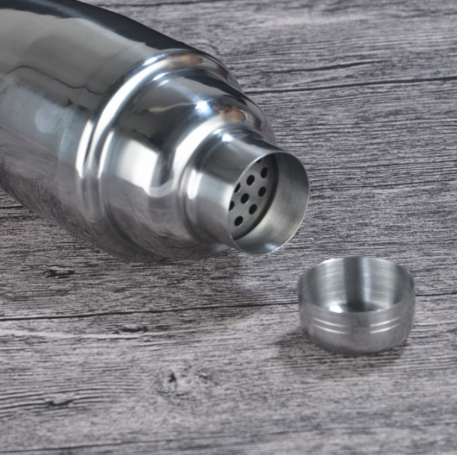 Bình lắc shaker inox standar (350ml - 550ml - 750ml)